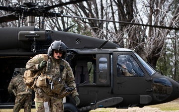 32nd EARS, California ANG practice personnel recovery in a simulated contingent environment