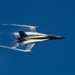 The Naval Flight Demonstration Squadron, the Blue Angels’ perform at the Cleveland National Air Show