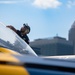 The Naval Flight Demonstration Squadron, the Blue Angels’ perform at the Cleveland National Air Show