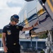 The Naval Flight Demonstration Squadron, the Blue Angels’ perform at the Cleveland National Air Show