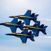 The Naval Flight Demonstration Squadron, the Blue Angels’ perform at the Cleveland National Air Show