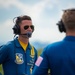 The Naval Flight Demonstration Squadron, the Blue Angels’ perform at the Cleveland National Air Show