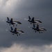 The Naval Flight Demonstration Squadron, the Blue Angels’ perform at the Cleveland National Air Show