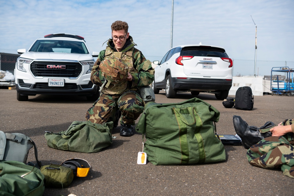 The 32nd EARS practices rapid deployment and tests capabilities to establish operations