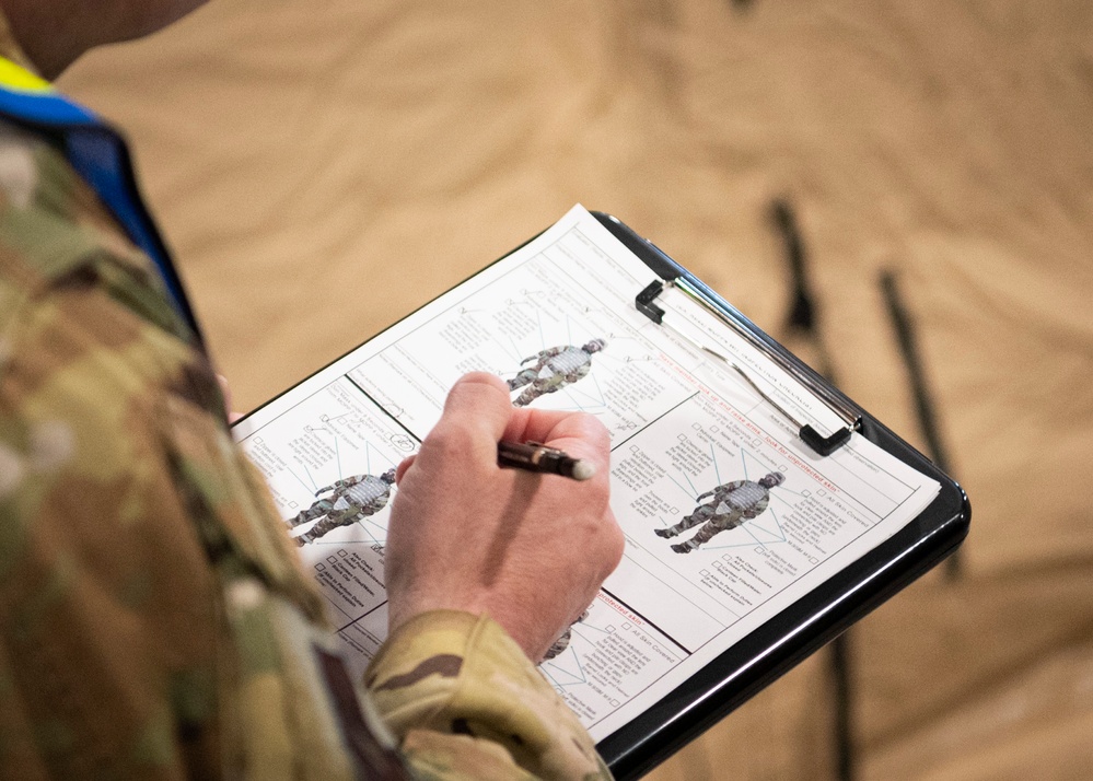 The 32nd EARS practices rapid deployment and tests capabilities to establish operations