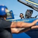 The Naval Flight Demonstration Squadron, the Blue Angels’ perform at the National Championship Air Races &amp; Air Show