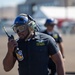 The Naval Flight Demonstration Squadron, the Blue Angels’ perform at the National Championship Air Races &amp; Air Show