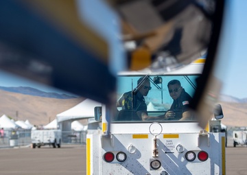 The Naval Flight Demonstration Squadron, the Blue Angels’ perform at the National Championship Air Races &amp; Air Show