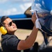 The Naval Flight Demonstration Squadron, the Blue Angels’ perform at the Wings Over Houston Air Show