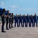 The Naval Flight Demonstration Squadron, the Blue Angels’ perform at the Wings Over Houston Air Show