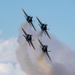 The Naval Flight Demonstration Squadron, the Blue Angels’ perform at the Wings Over Houston Air Show