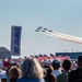 The Naval Flight Demonstration Squadron, the Blue Angels’ perform at the Wings Over Houston Air Show