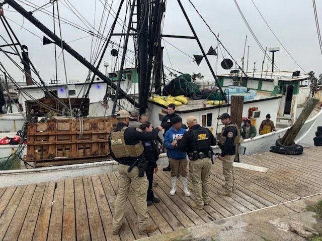 Coast Guard detains captain of vessel with outstanding warrant and alien crewmember near South Padre Island