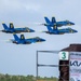 The Naval Flight Demonstration Squadron, the Blue Angels’ perform at the Blue Angels Homecoming Air Show