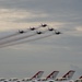 The Naval Flight Demonstration Squadron, the Blue Angels’ perform at the Blue Angels Homecoming Air Show