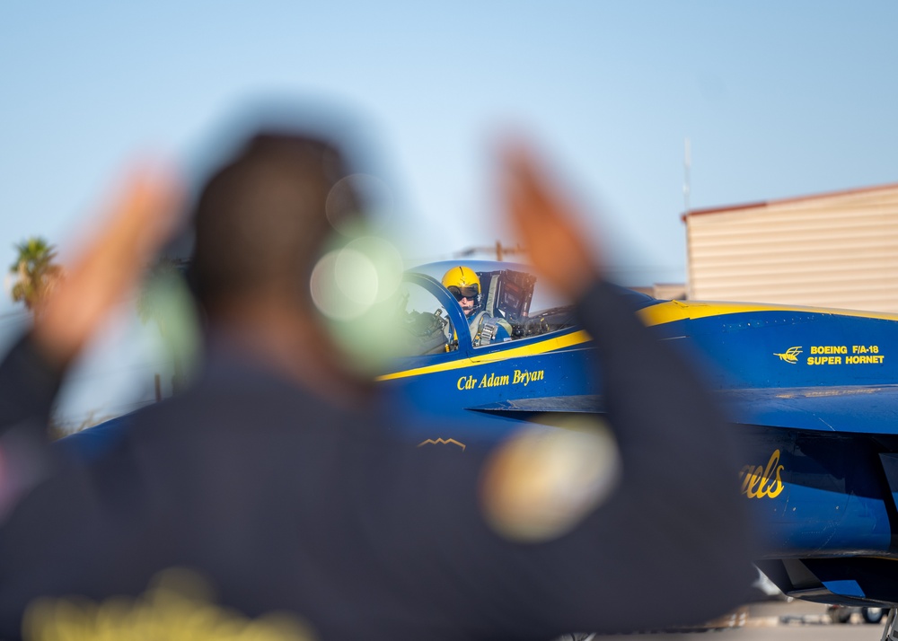 Blue Angels Conduct Winter Training in El Centro