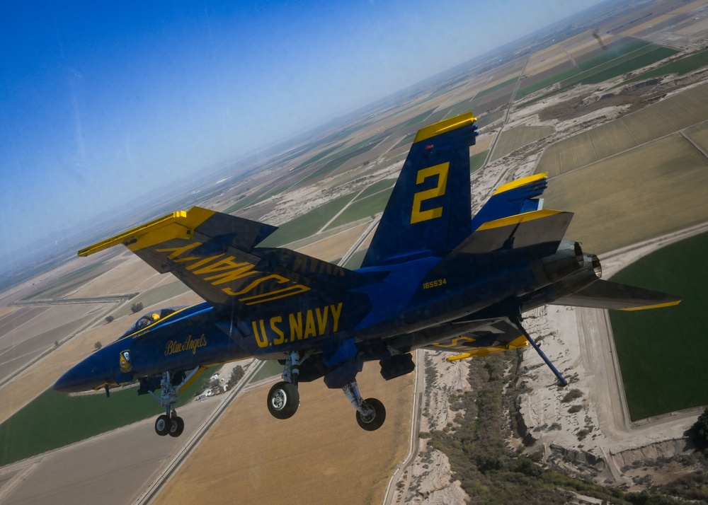 Blue Angels Conduct Winter Training in El Centro