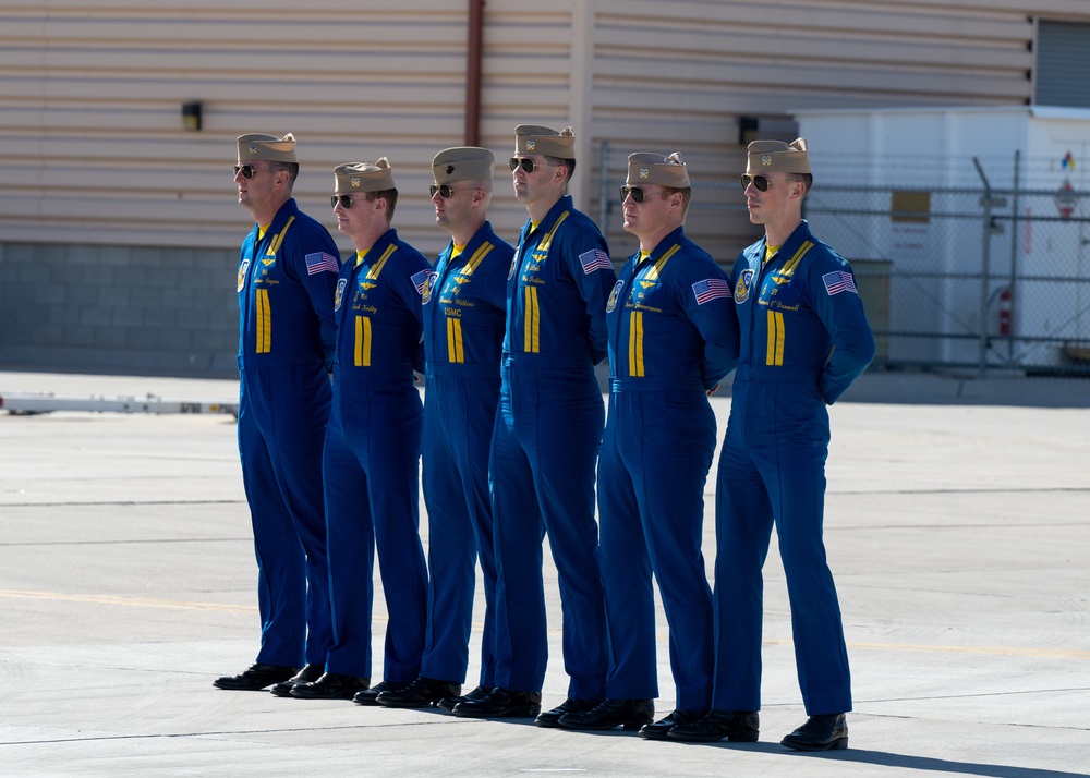 Blue Angels Conduct Winter Training in El Centro