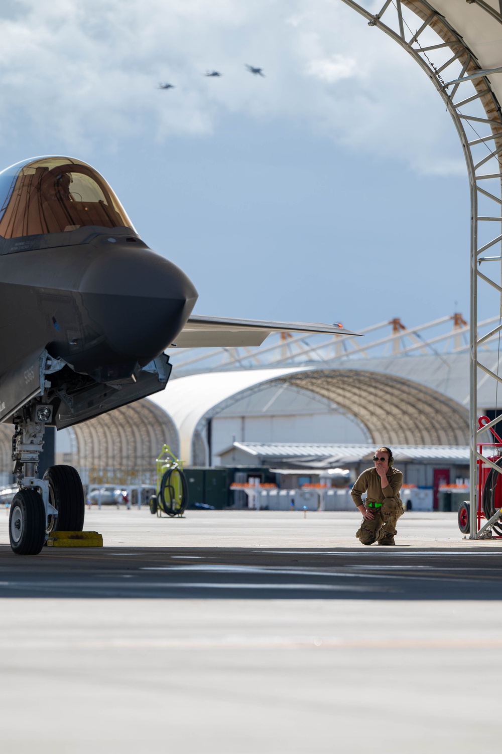 F-35 jets launch from NAS Lemoore