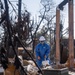 Soldiers clear wildfire hazardous waste from homes in California