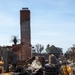 Soldiers clear wildfire hazardous waste from homes in California