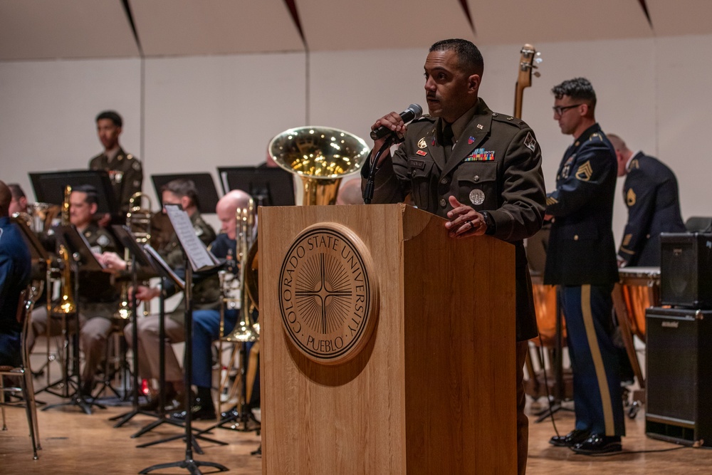 4ID Band at CSU Peublo's Festival of Winds