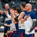 Team U.S. competes in sitting volleyball during 2025 Invictus Games