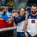 Team U.S. competes in sitting volleyball during 2025 Invictus Games