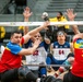 Team U.S. competes in sitting volleyball during 2025 Invictus Games