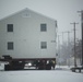 Workers successfully move second World War II barracks at Fort McCoy; preparations under way to move third building