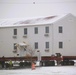 Contractors move second of five World War II-era barracks in 2025 at Fort McCoy