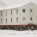 Contractors move second of five World War II-era barracks in 2025 at Fort McCoy