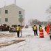 Contractors move second of five World War II-era barracks in 2025 at Fort McCoy