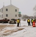 Contractors move second of five World War II-era barracks in 2025 at Fort McCoy