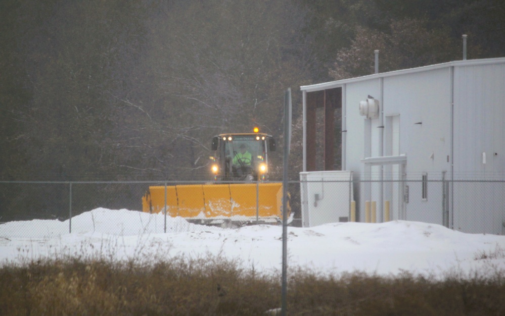 Fort McCoy's snow-removal team keeps busy during February 2025