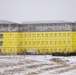 February 2025 barracks construction operations for East Barracks Project at Fort McCoy