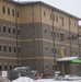 February 2025 barracks construction operations for South Barracks Project at Fort McCoy