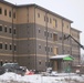 February 2025 barracks construction operations for South Barracks Project at Fort McCoy