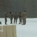 Fort McCoy NCO Academy students practice drill procedures