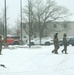 Fort McCoy NCO Academy students practice drill procedures