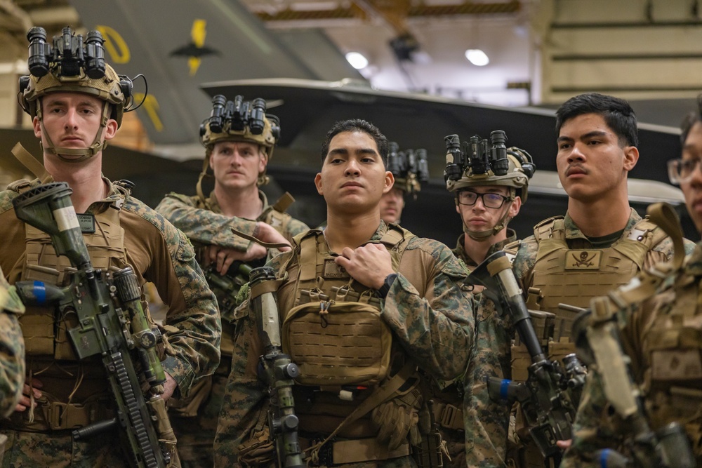 31st MEU | BLT 2/4 conducts Night TRAP Exercise