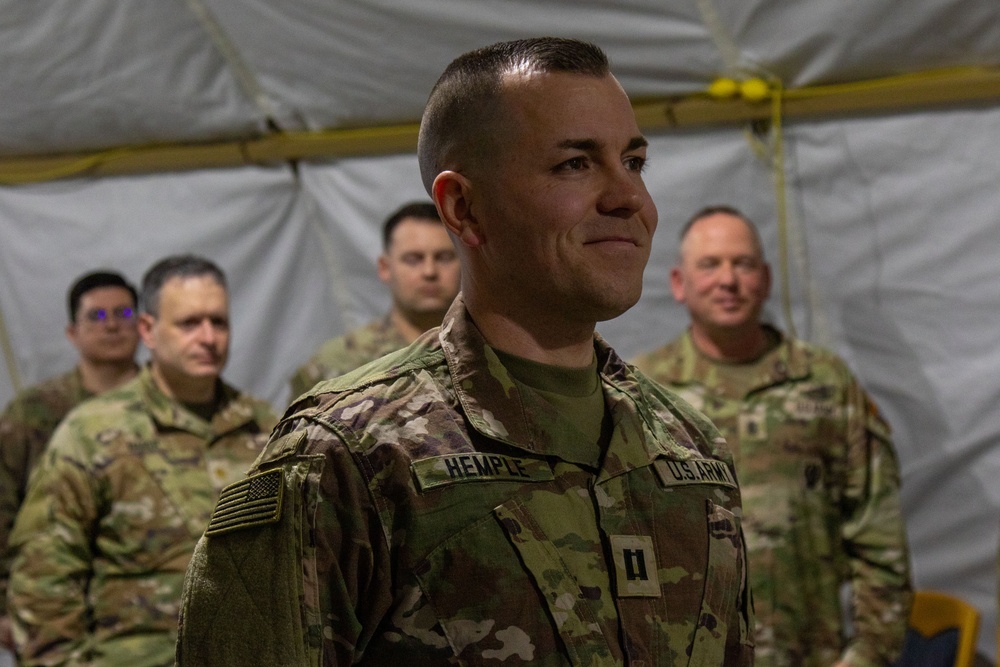 Hemple promoted and awarded ARCOM