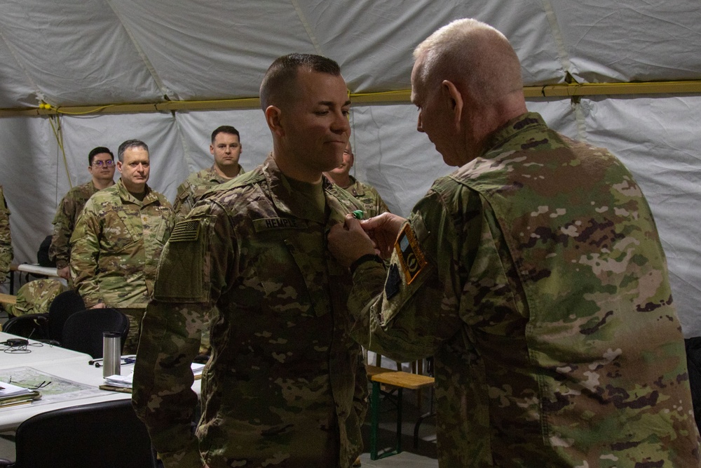 Hemple promoted and awarded ARCOM