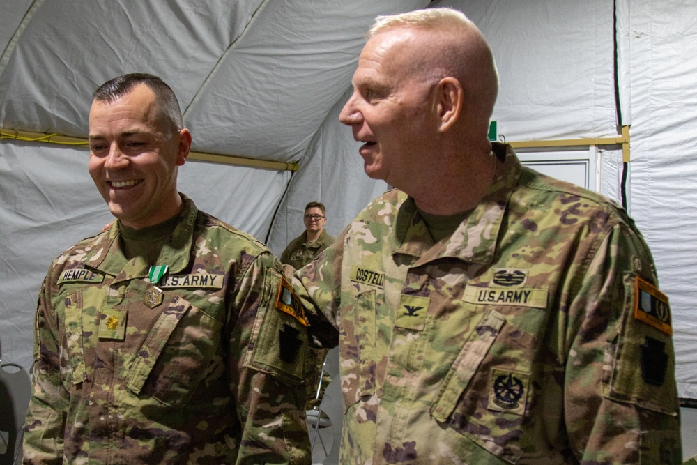 Hemple promoted and awarded ARCOM