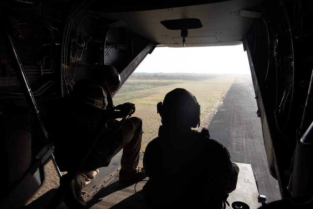 Cutlass Express 2025 - Tanzania MV-22 Osprey Flight