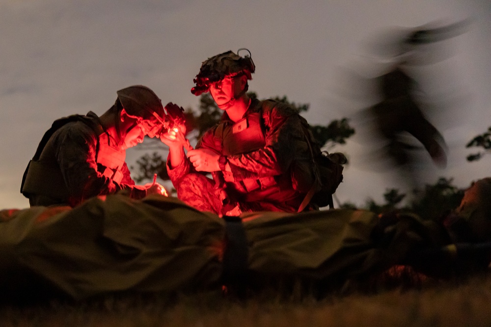 31st MEU | BLT 2/4 conducts Night TRAP Exercise