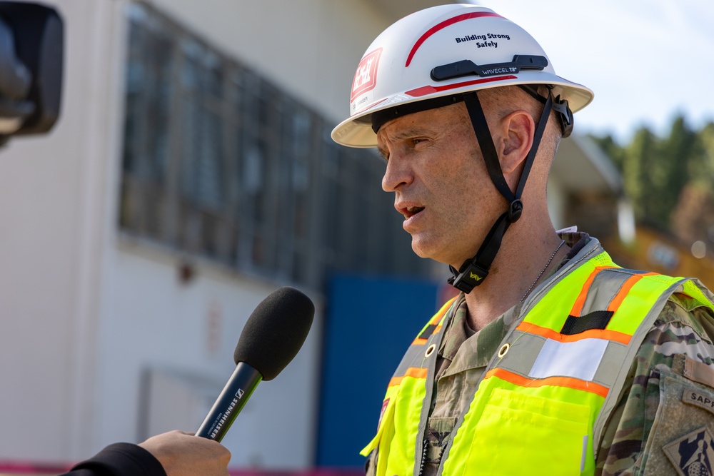 Col. Sawser, Emergency Field Office Commander, Highlights School Debris Removal Efforts