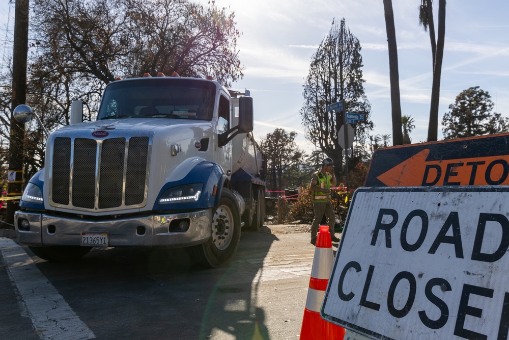 Debris Removal Operations Underway in Altadena