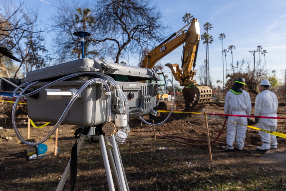 Air Quality Monitoring Ensures Safe Debris Removal in Altadena