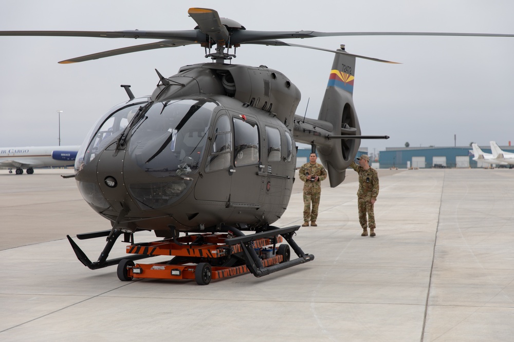 Military aviation supports southern border mission